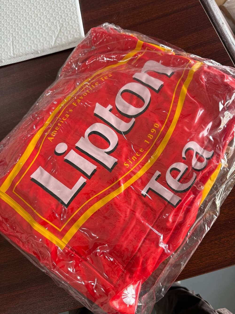 Vintage Lipton Tea Pool Raft Inflatable 88 Setzer